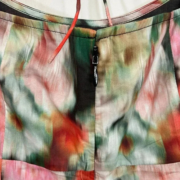 J. Crew Liberty Fabric Square Neck Hazy Days Floral Top Size 00 - Picture 4 of 9